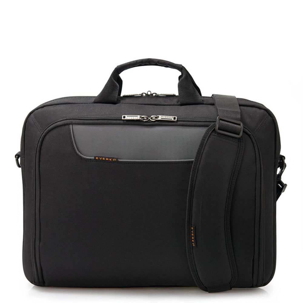 Everki Advance Laptop Bag Briefcase 17.3 Black - Laptop schoudertassen