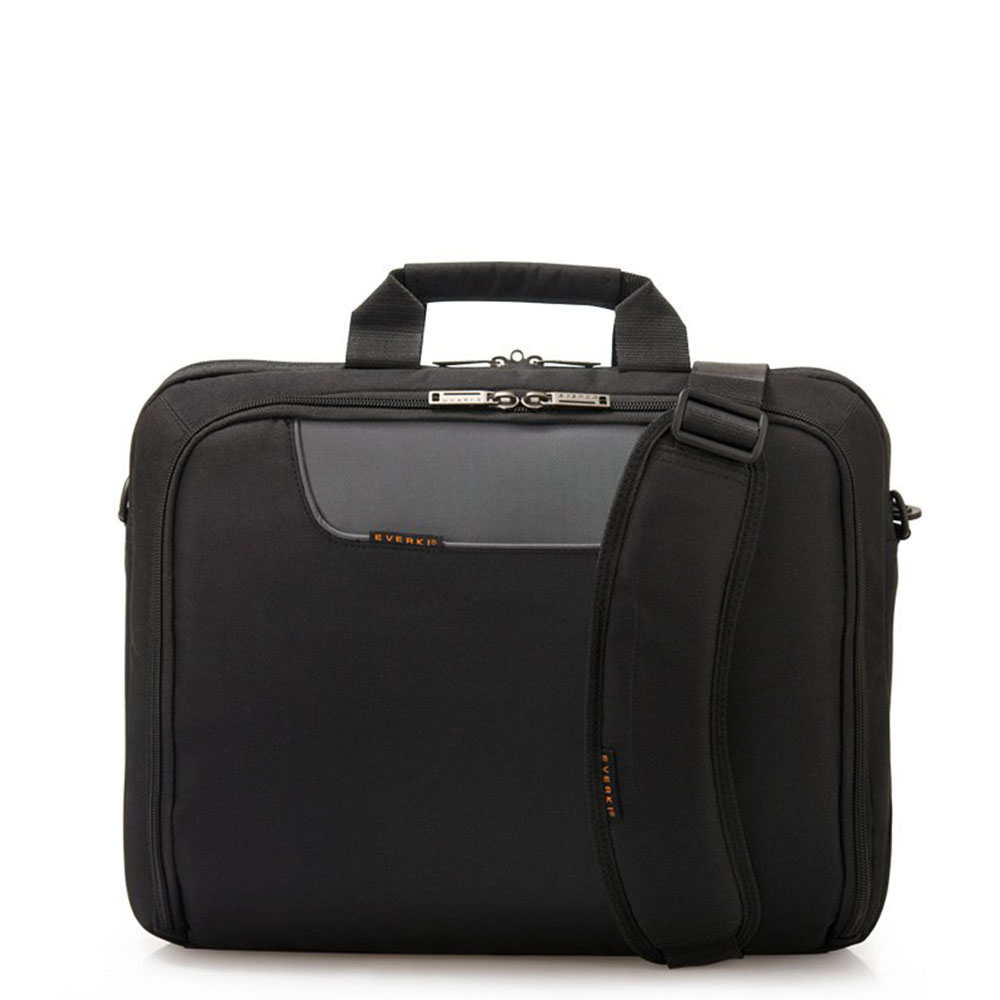 Everki Advance Laptop Bag Briefcase 16 Black - Laptop schoudertassen