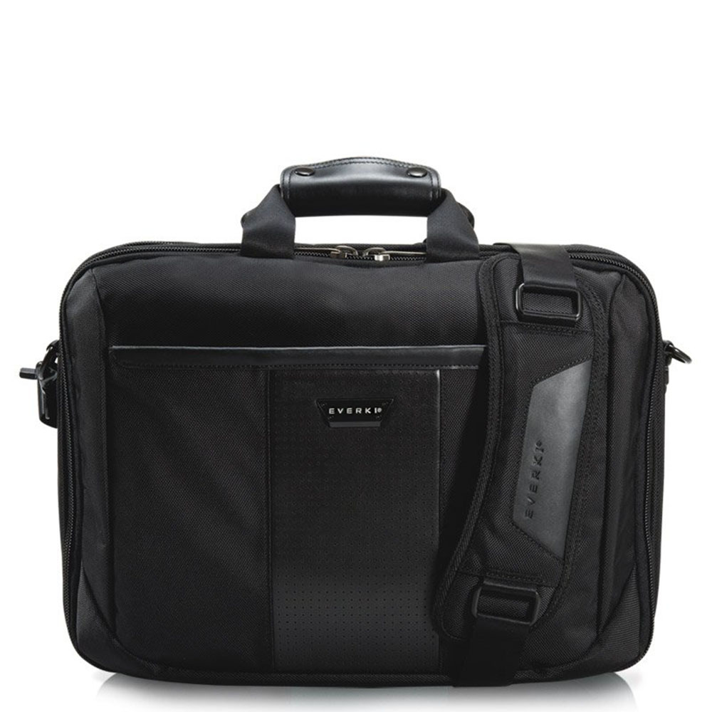 Everki Versa Premium Laptop Briefcase 17.3 Black - Laptop schoudertassen