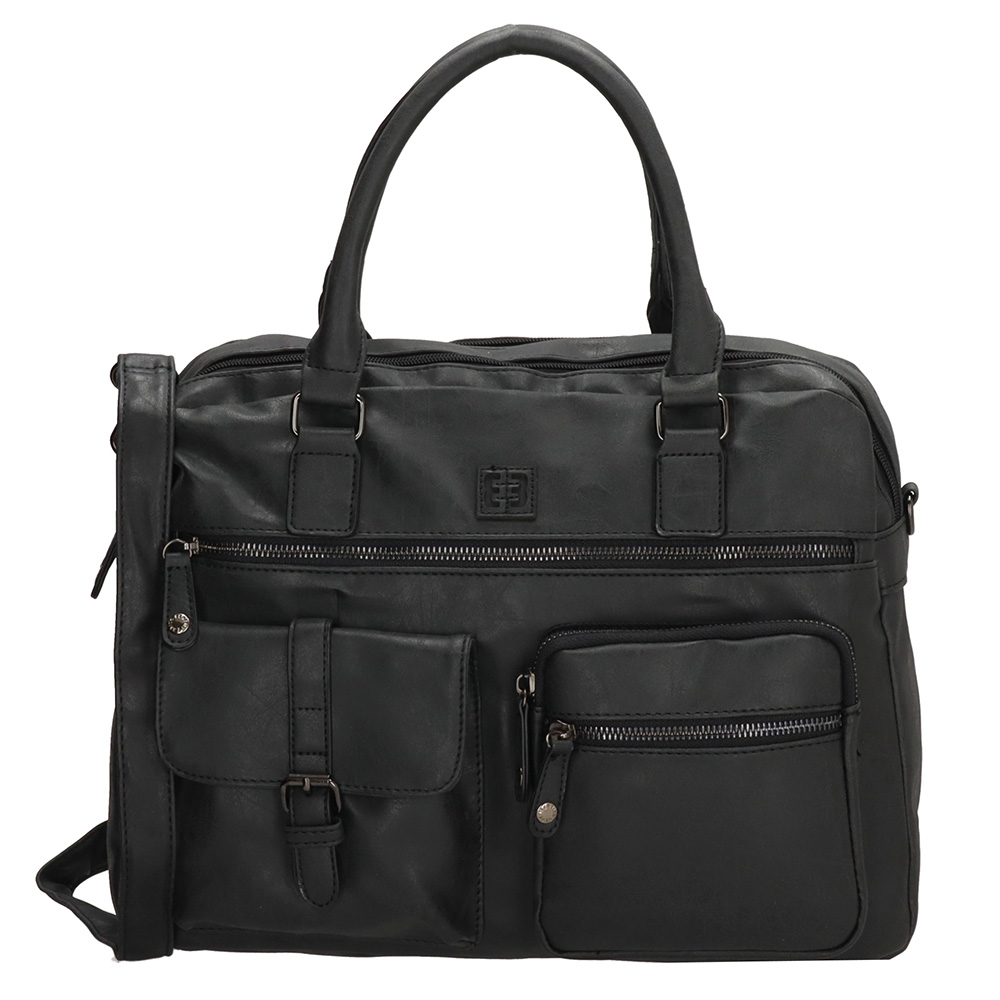 Enrico Benetti Ardeche Laptop Handtas 15 Zwart