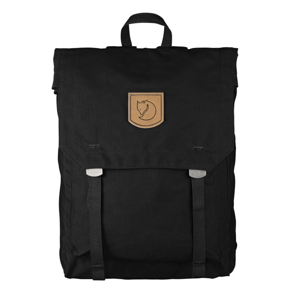 Fjallraven Foldsack No.1 Rugzak Black - Casual rugtassen
