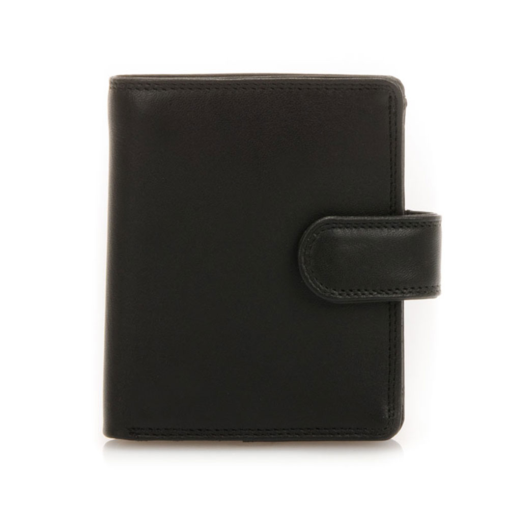 Mywalit Tri-Fold Tab Wallet Portemonnee Black - Dames portemonnees