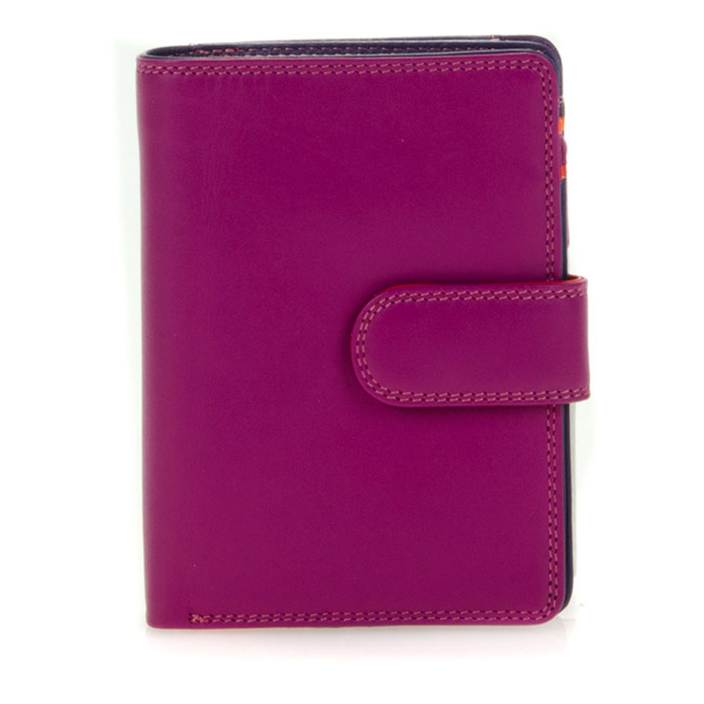 Mywalit Medium Snap Wallet Portemonnee Sangria Multi - Dames portemonnees