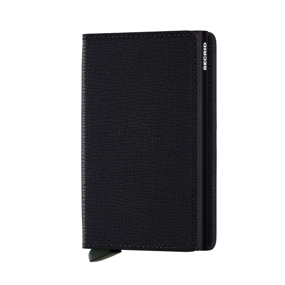 Secrid Slim Wallet Portemonnee Crisple Black - Dames portemonnees