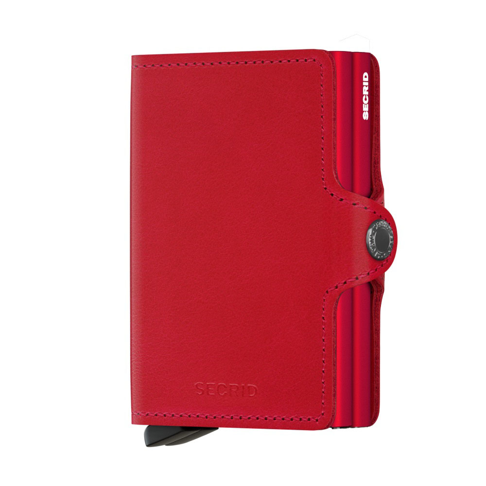 Secrid Twin Wallet Portemonnee Original Red - Red - Dames portemonnees