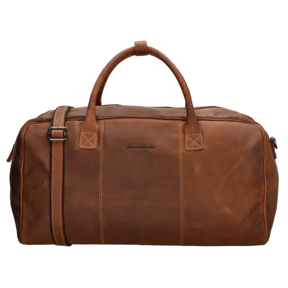 Hide & Stitches Japura Leren Reistas - Cognac