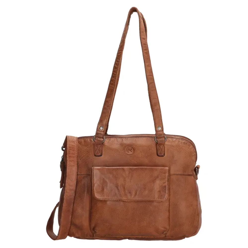 Hide & Stitches Paint Rock Shopper - Cognac