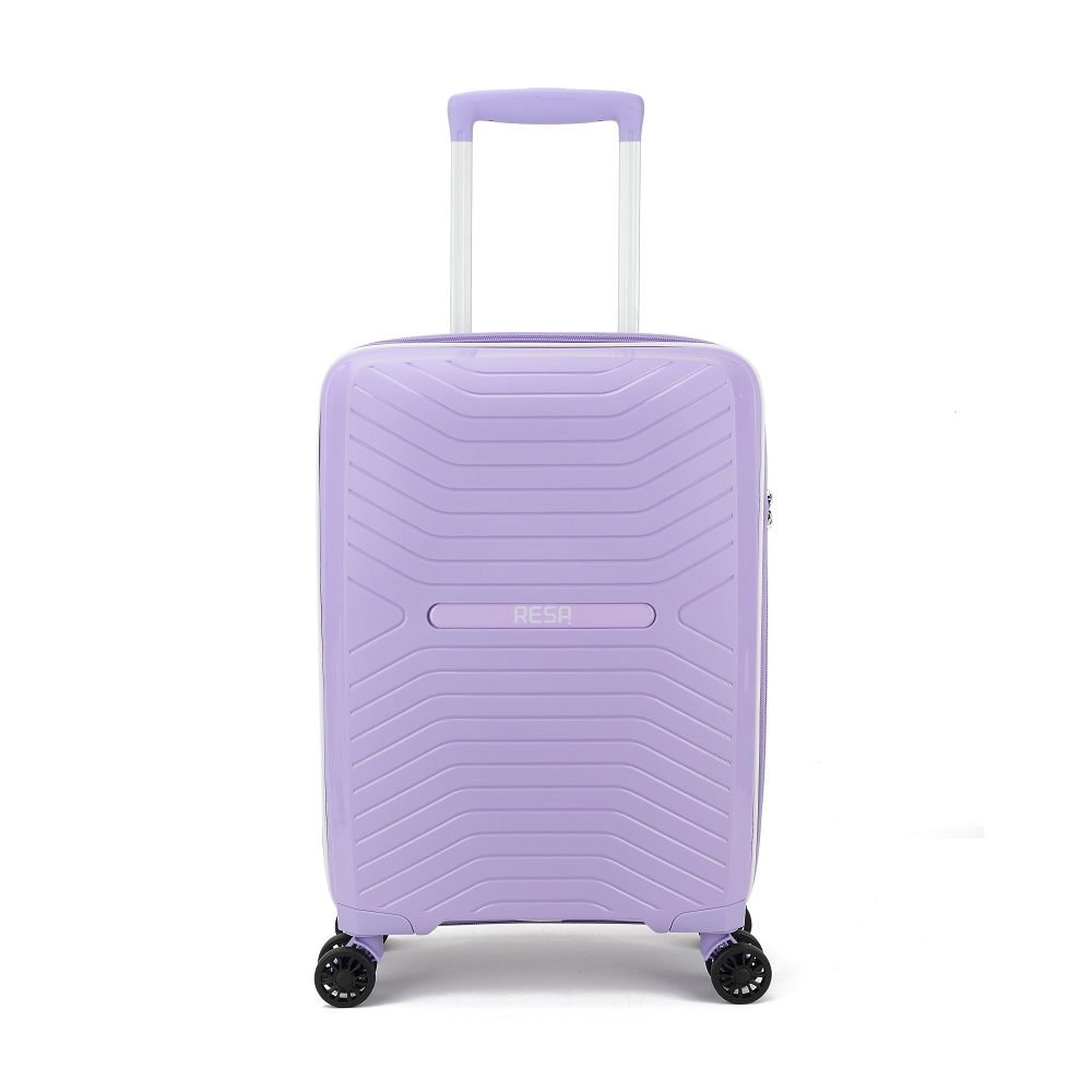 Resa Uppsala Handbagage Spinner 55/35 cm Violet Purple/White