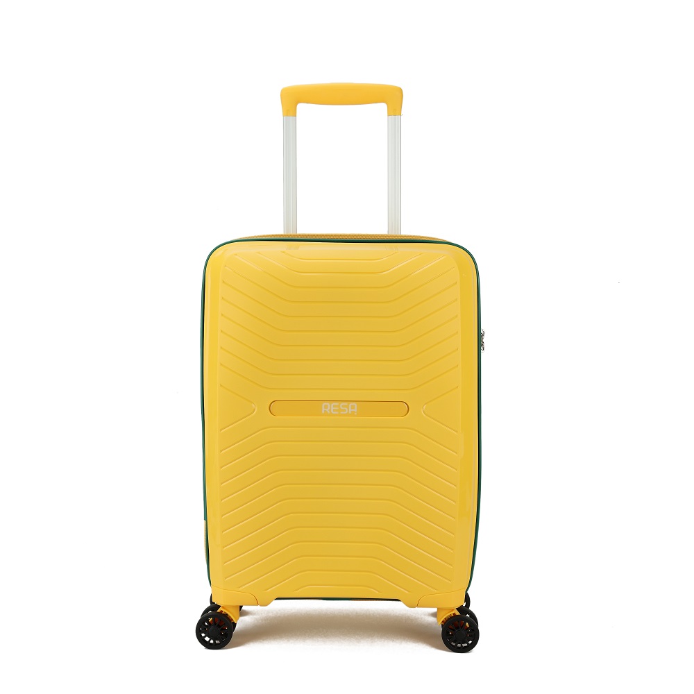Resa Uppsala Handbagage Spinner 55/35 cm Yellow/Green