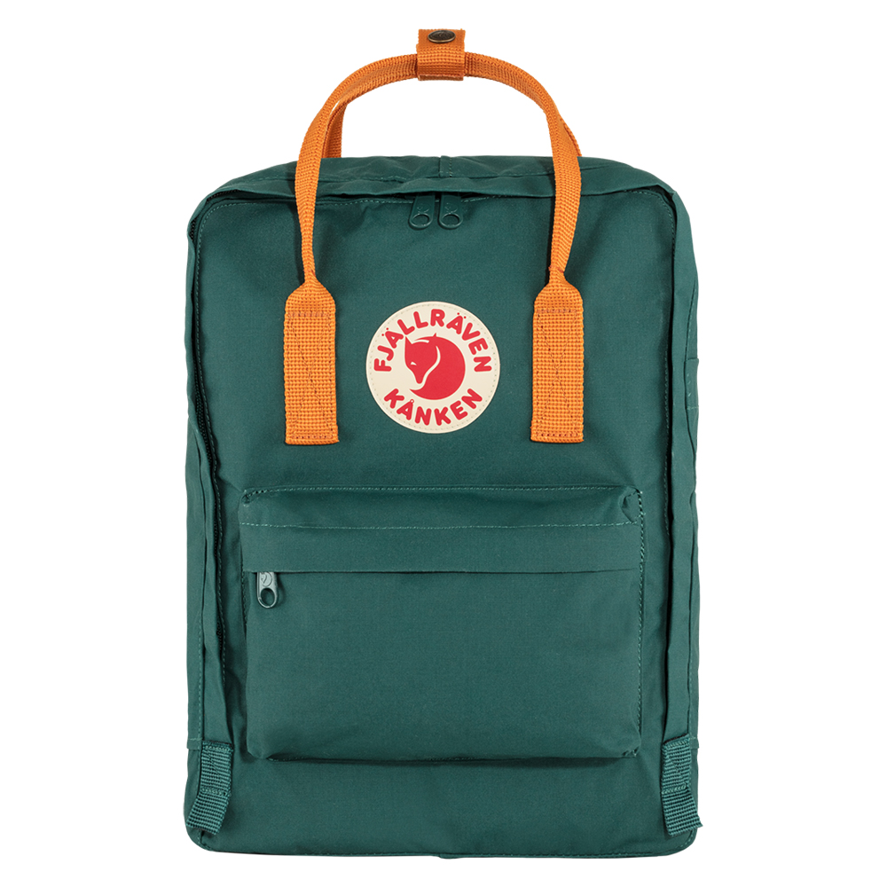 Fjllrven Kanken Rugzak Arctic Green - Spicy Orange