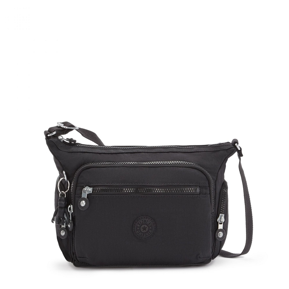 Kipling Gabbie S Schoudertas Black Noir - Schoudertassen
