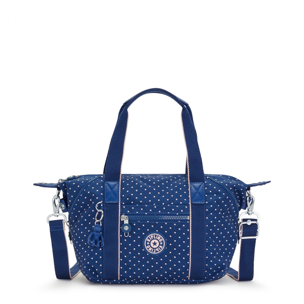 Kipling ART MINI Schoudertas - Soft Dot Blue