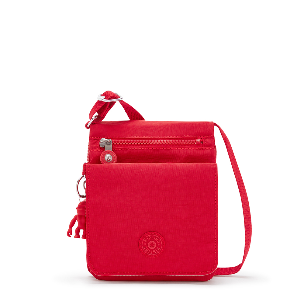 Kipling Kleine Schoudertas / Crossbody Tas  Dames -  Polyester - New Eldorado     -  Rood