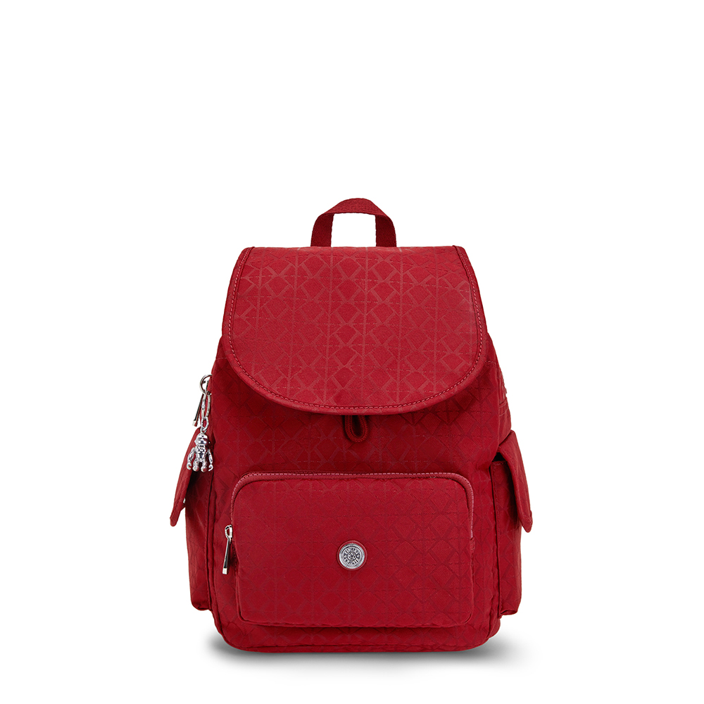 Kipling City Pack S Backpack Signature Red