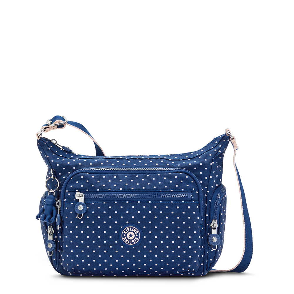 Kipling Medium Schoudertas / Crossbody Tas  Dames -  Polyamide - Gabbie S     -  Blauw