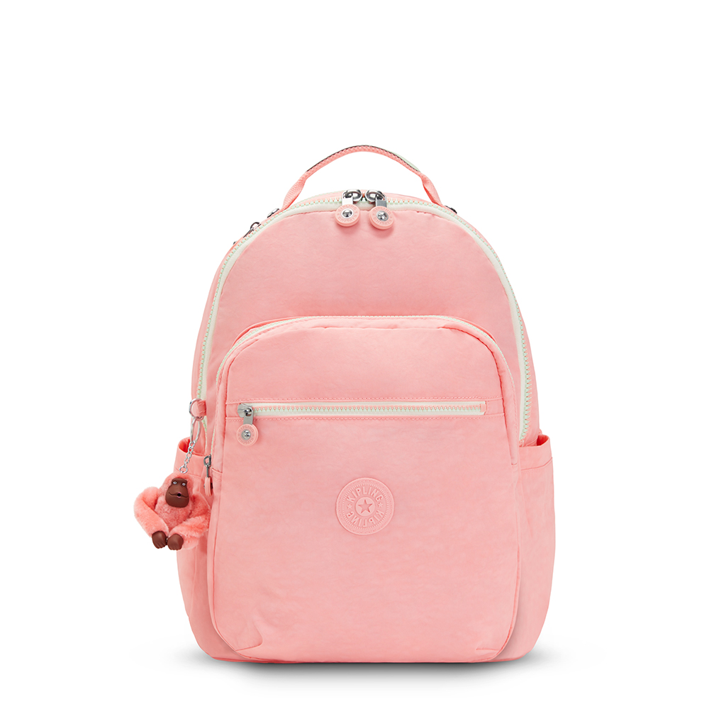 Kipling SEOUL Rugzak, 27 Liter, 15 inch laptopvak - Pink Candy C