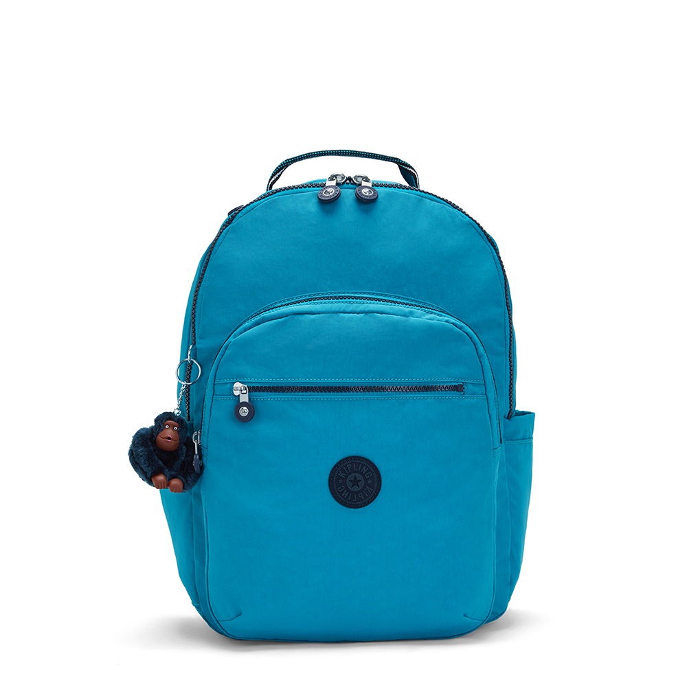 Kipling SEOUL Rugzak, 27 Liter, 15 inch laptopvak - Green Cool C
