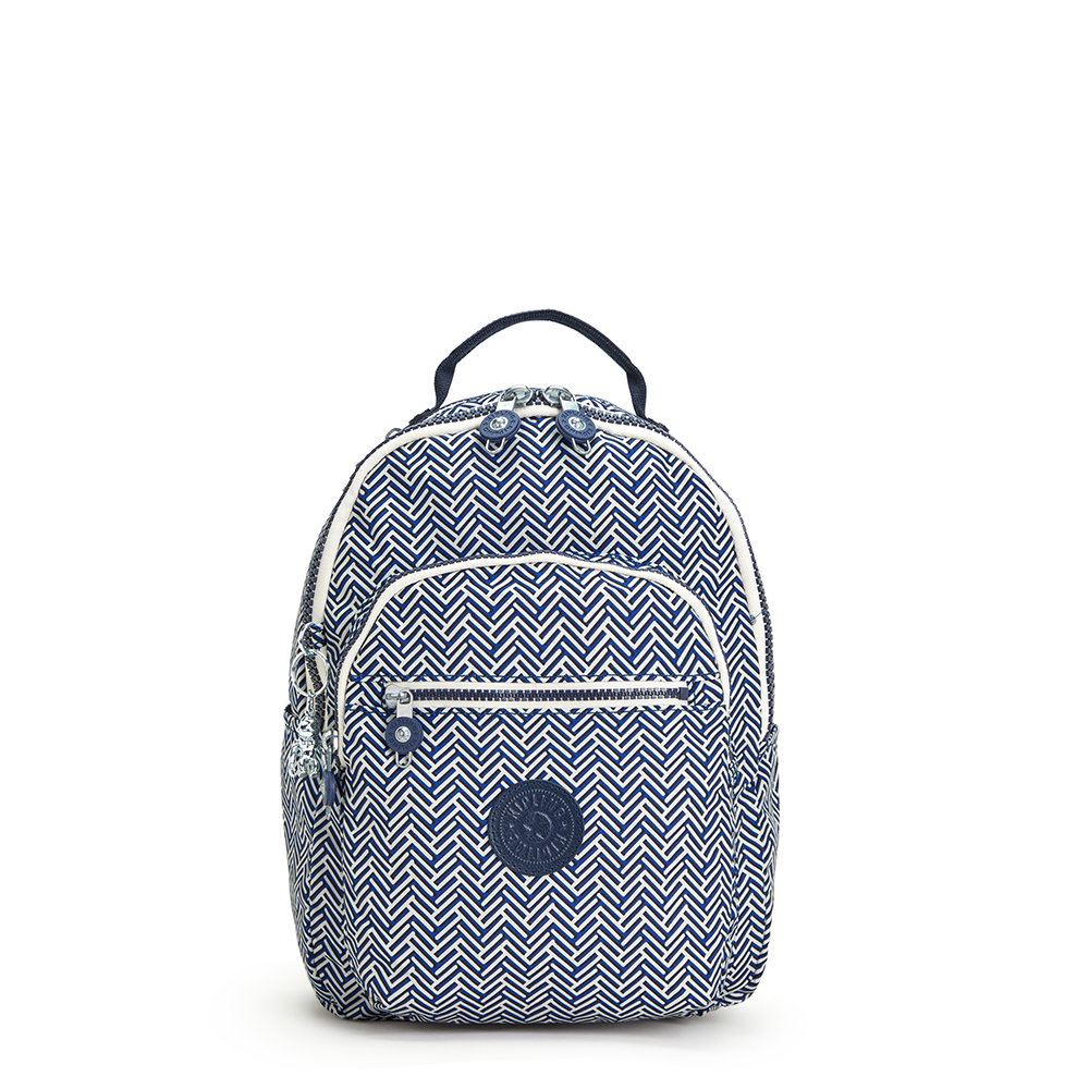 Kipling SEOUL S Rugzak, 14 Liter - Urban Chevron