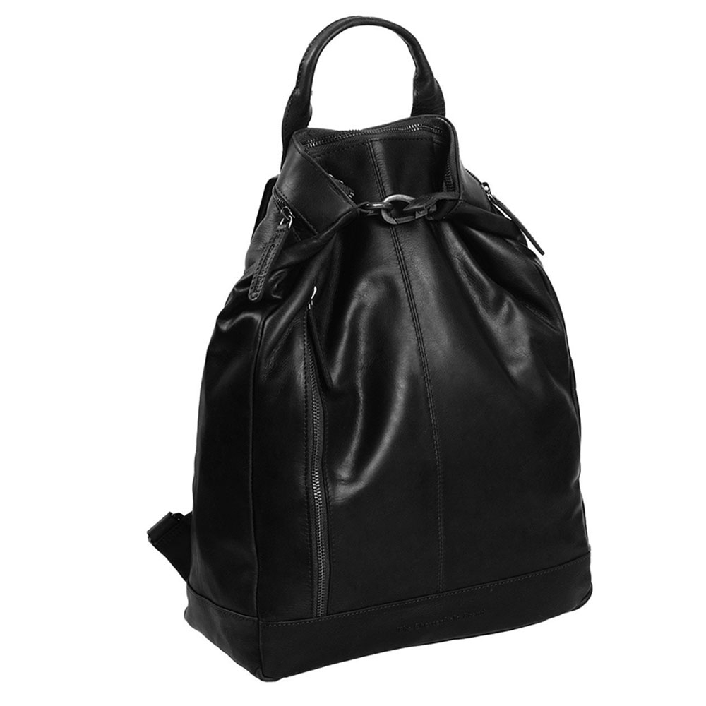 The Chesterfield Brand Leren Rugzak Zwart Nuri