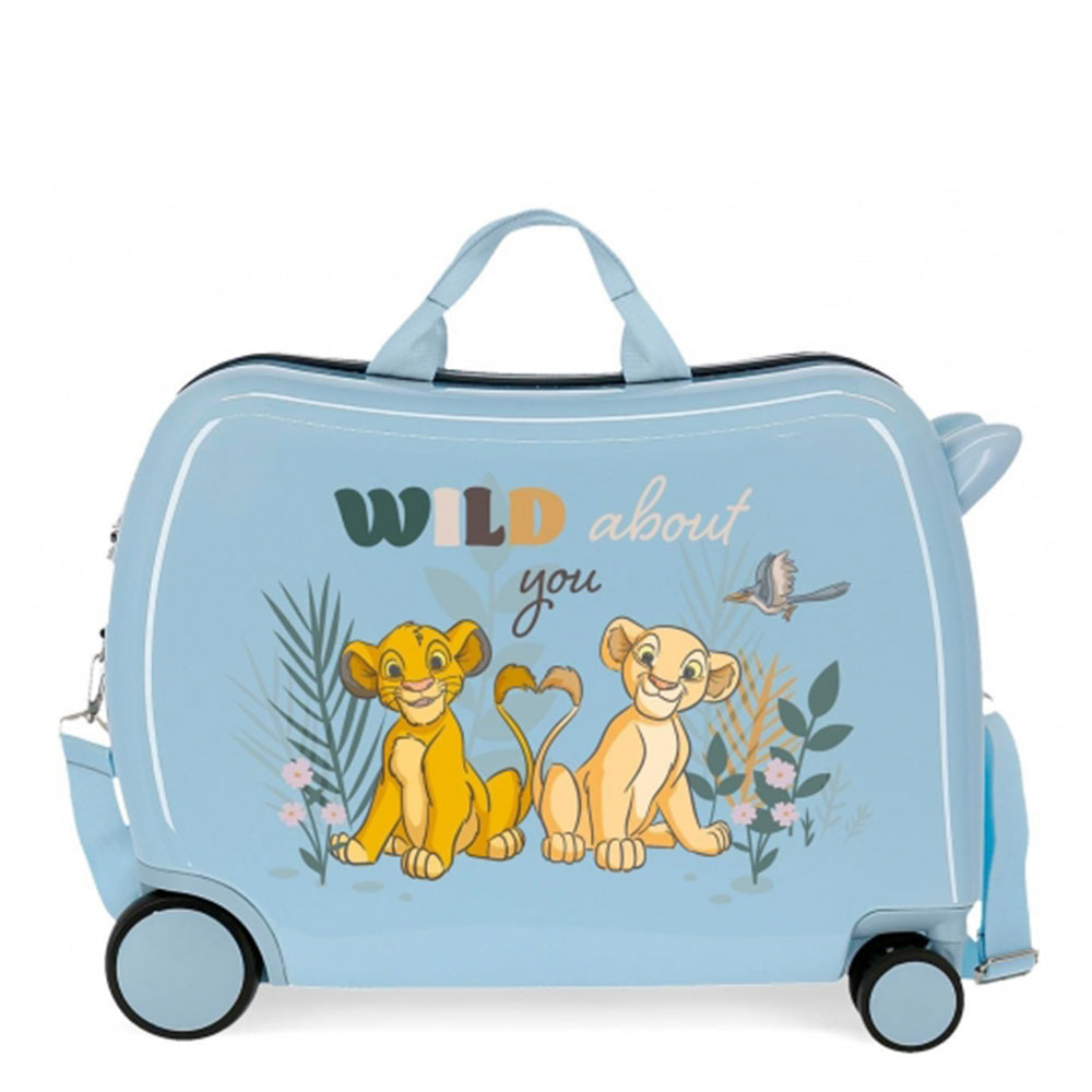 Disney Rolling Suitcase 4 Wheels Before The Bloom Lion - Harde koffers