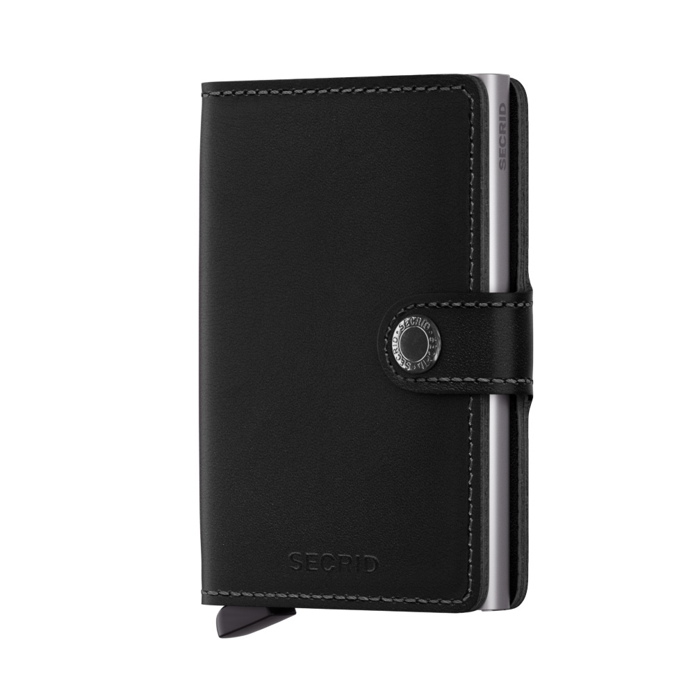 Secrid Mini Wallet Portemonnee Original Black - Dames portemonnees