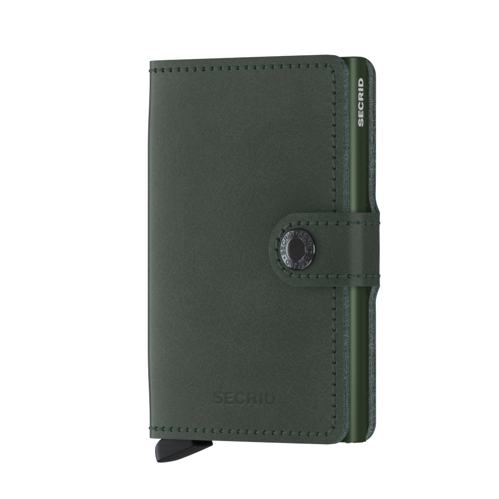 Secrid Mini Wallet Portemonnee Original Green - Dames portemonnees