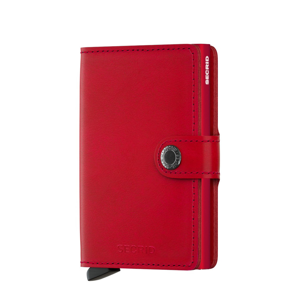 Secrid Mini Wallet Portemonnee Original Red - Red
