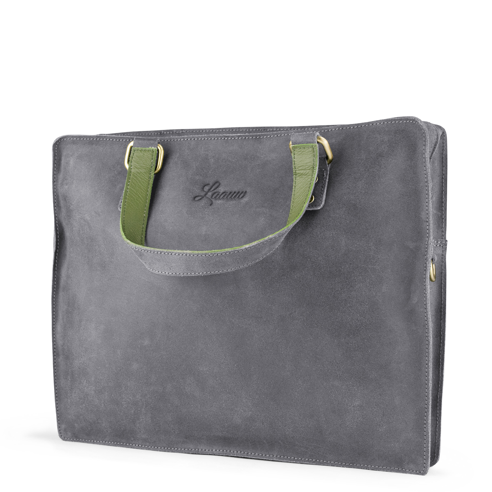 Laauw Crossbodytas Bag Sevilla 15 Inch Zwart Tassenshoponline