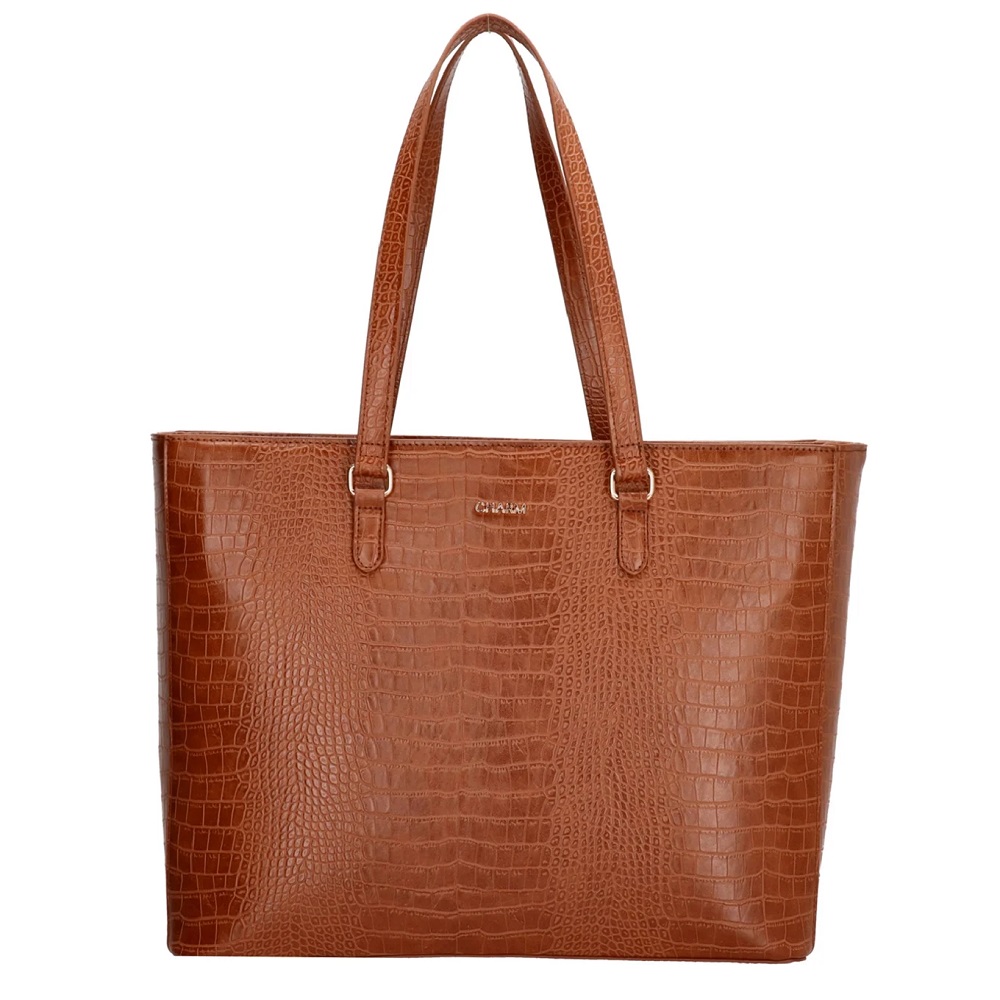 Charm London Midwood Shopper 15,6 inch (34.5x19.4 cm) - Cognac