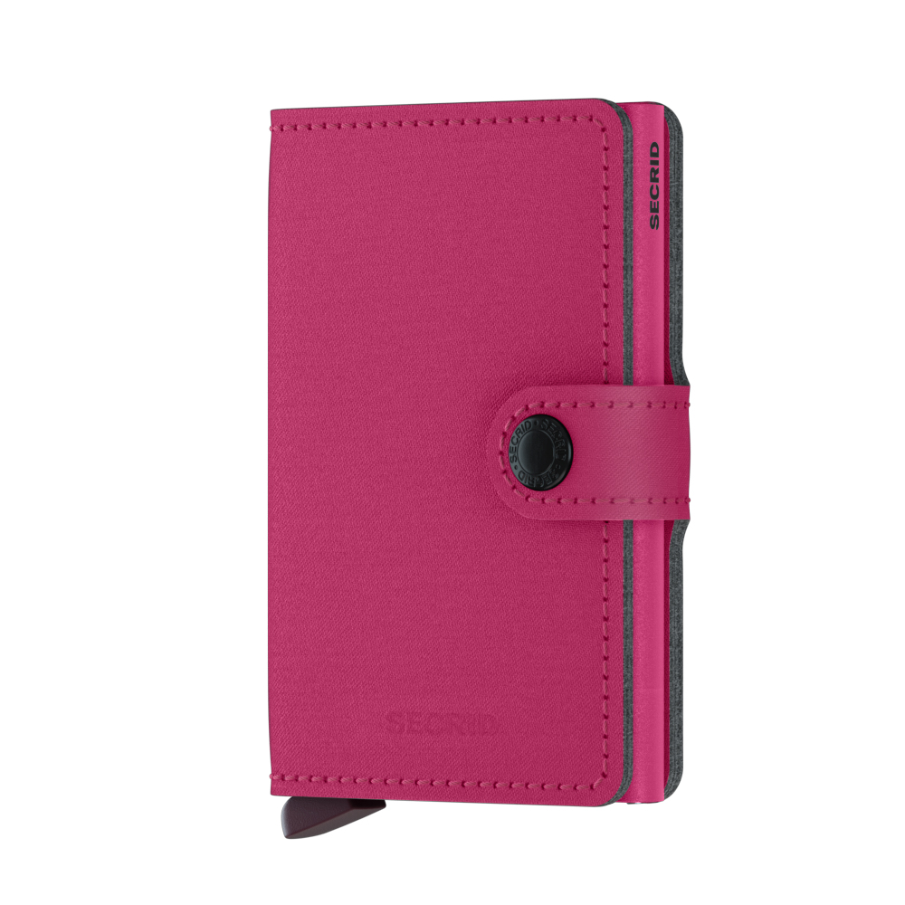 Secrid Mini Wallet Portemonnee Yard Powder Fuchsia