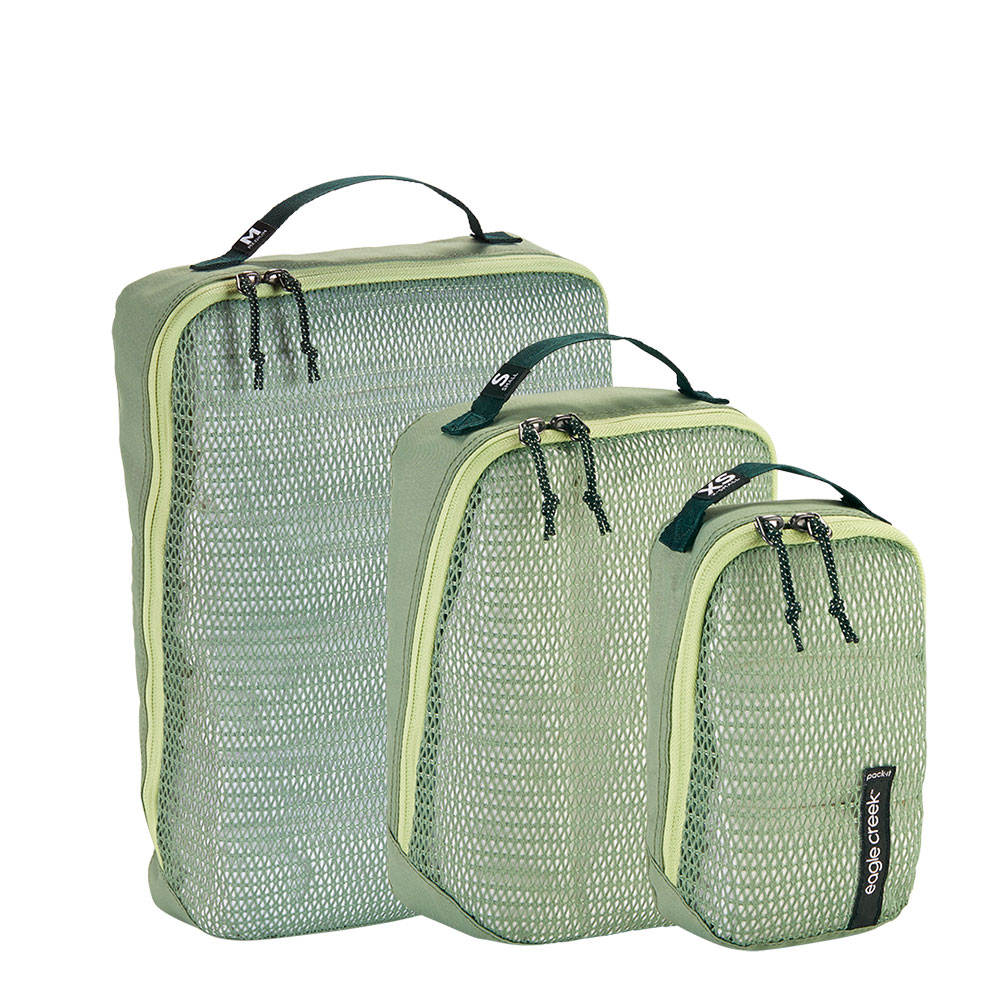 Eagle Creek Reveal Cube Set XS/S/M Mossy Green