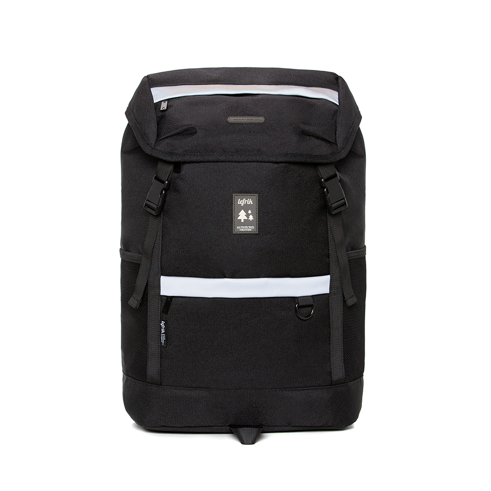 Lefrik Mountain Backpack Black - Casual rugtassen