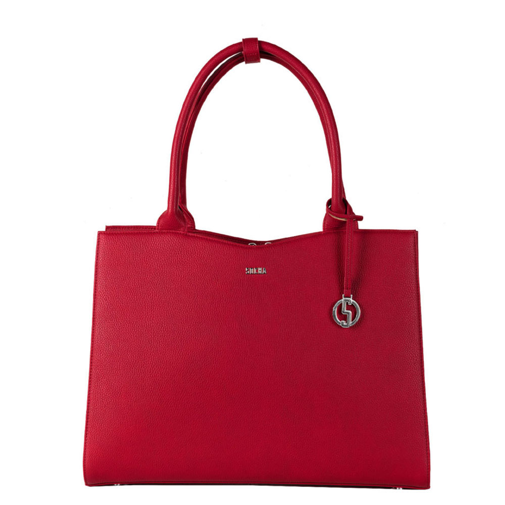 Socha Businessbag Midi 13.3 Cherry Red - Laptop schoudertassen