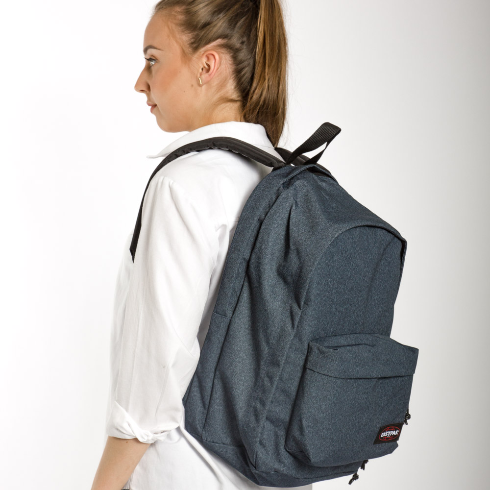 eastpak out of office black denim