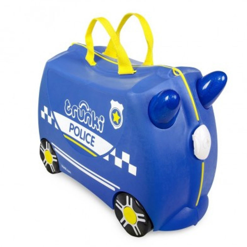 Trunki Ride-On Kinderkoffer Politiewagen Percy