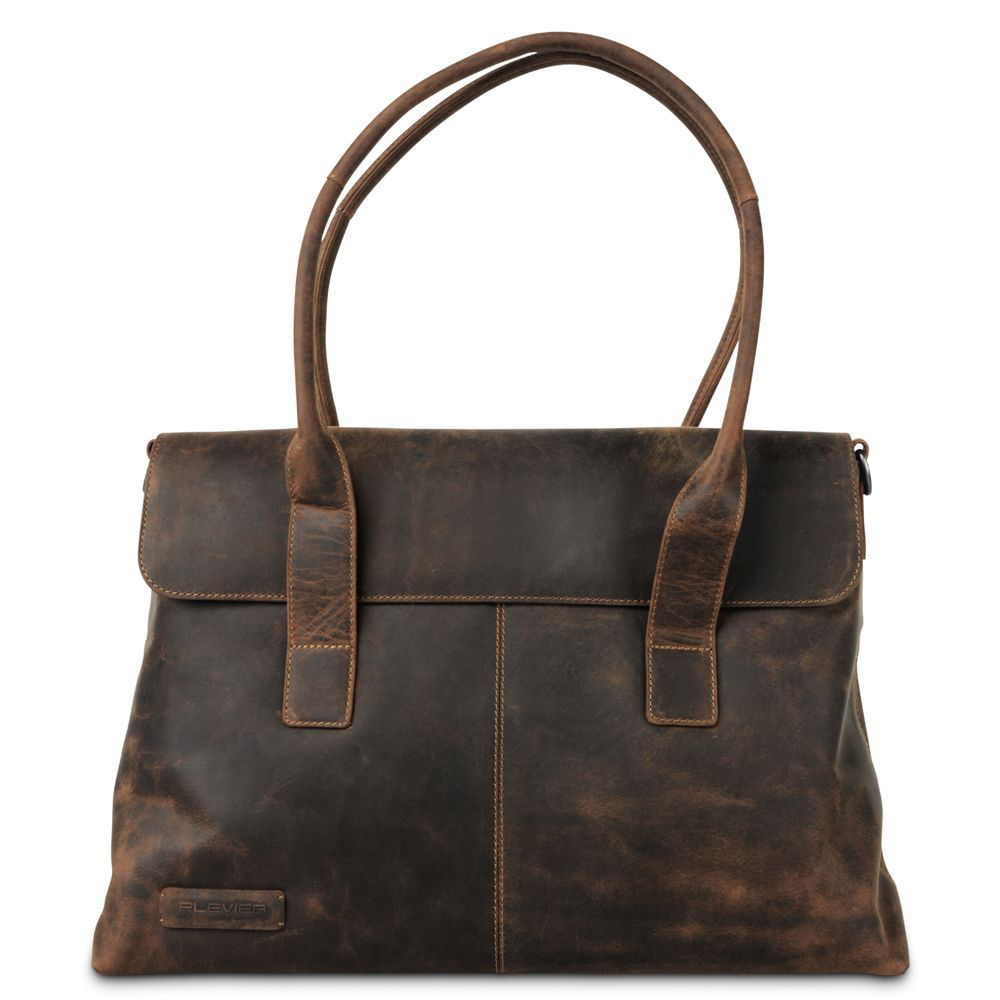 Plevier Lamarr Shopper Laptoptas 15.6 Brown