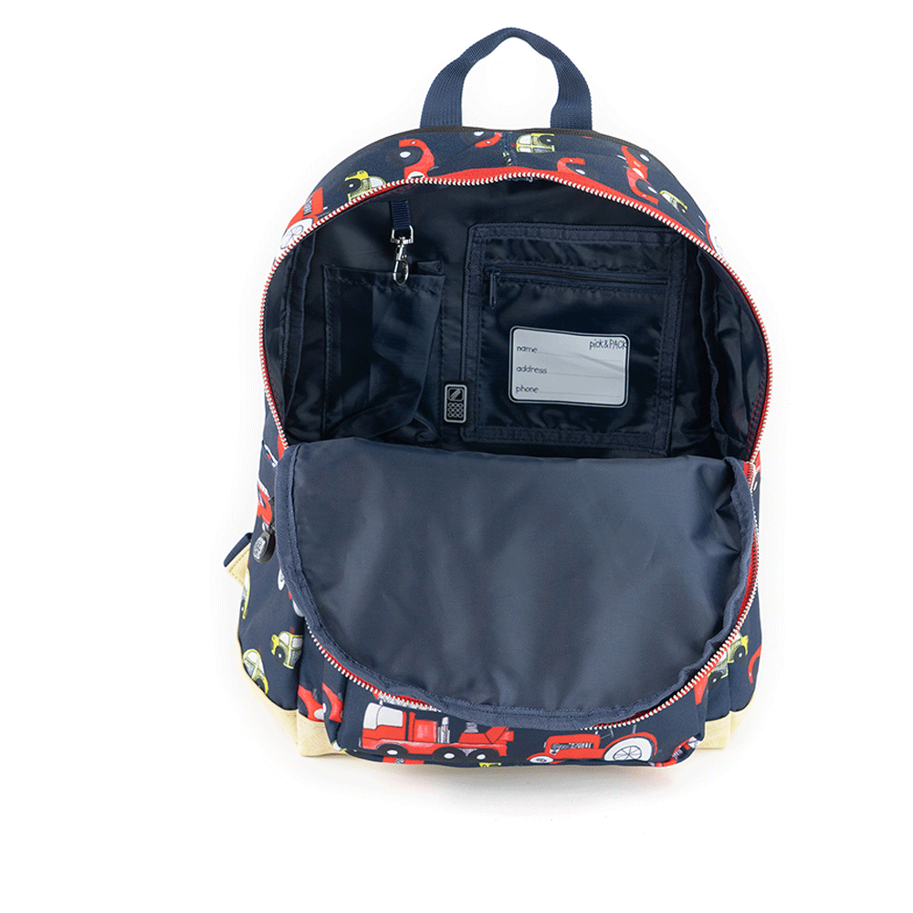 Pick & Pack Fun Rugzak Cars M Navy