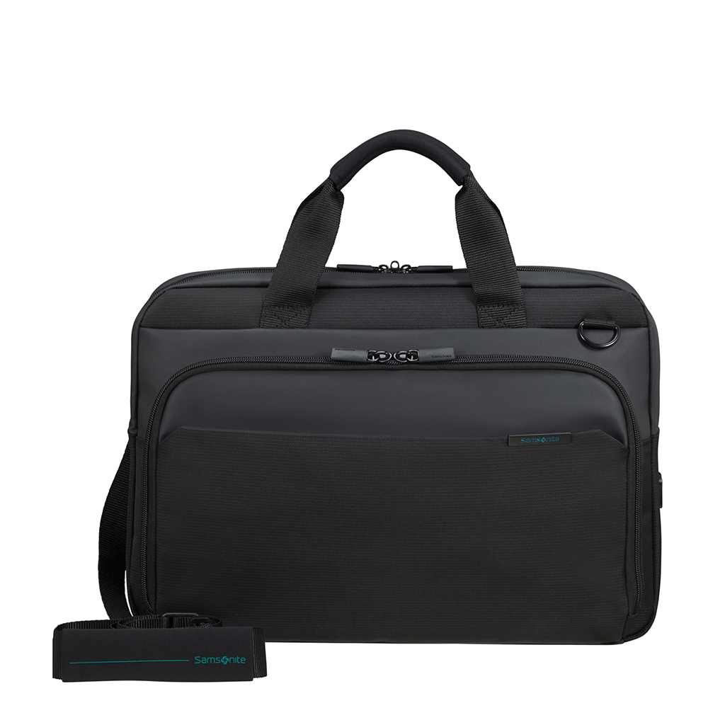 Samsonite Mysight Laptopbag 15.6 Black - Laptop schoudertassen