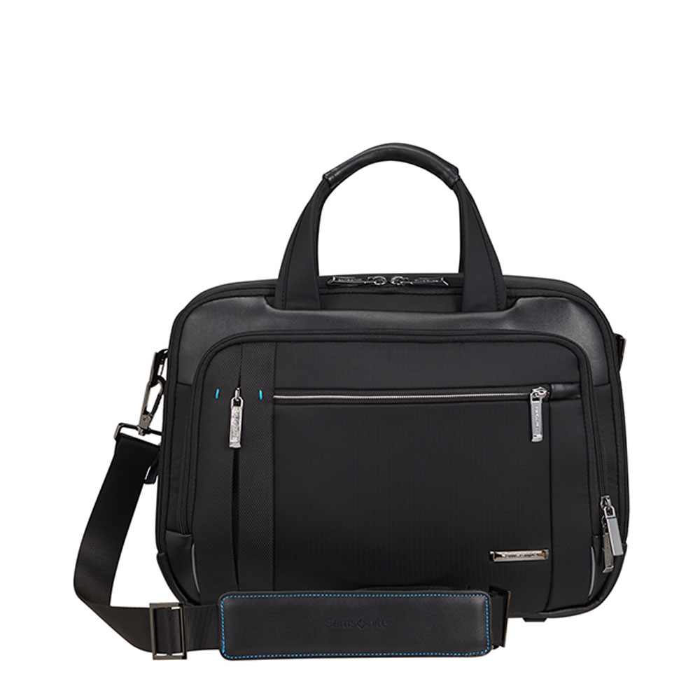 Samsonite Spectrolite 3.0 Bailhandle 14.1 Black - Laptop schoudertassen