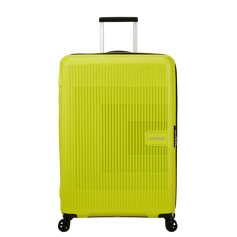 American Tourister Aerostep Spinner 77 Expandable Light Lime