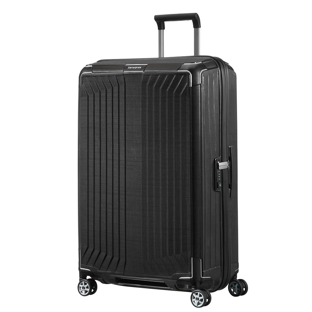 Samsonite Lite-Box Spinner 75 Black - Harde koffers