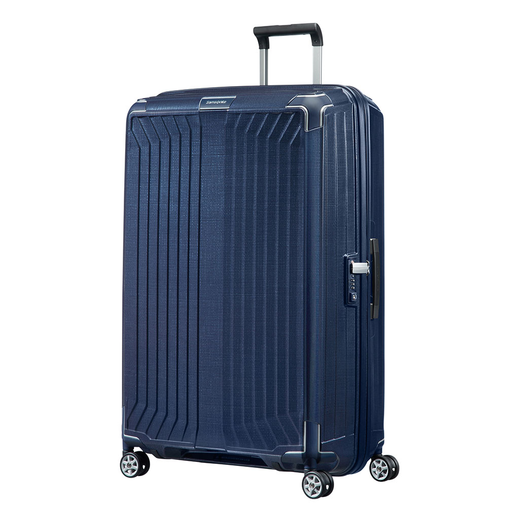 Samsonite Lite-Box Spinner 81 Deep Blue - Harde koffers