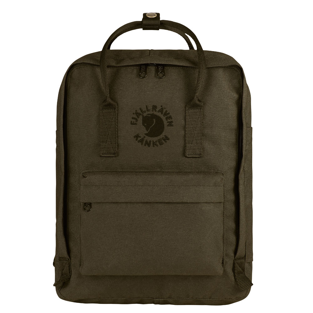 Fjallraven Re-Kanken Rugzak Dark Olive - Casual rugtassen
