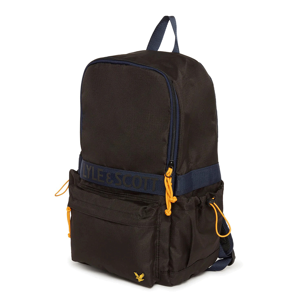 Lyle & Scott Recycled Ripstop Backpack True Black