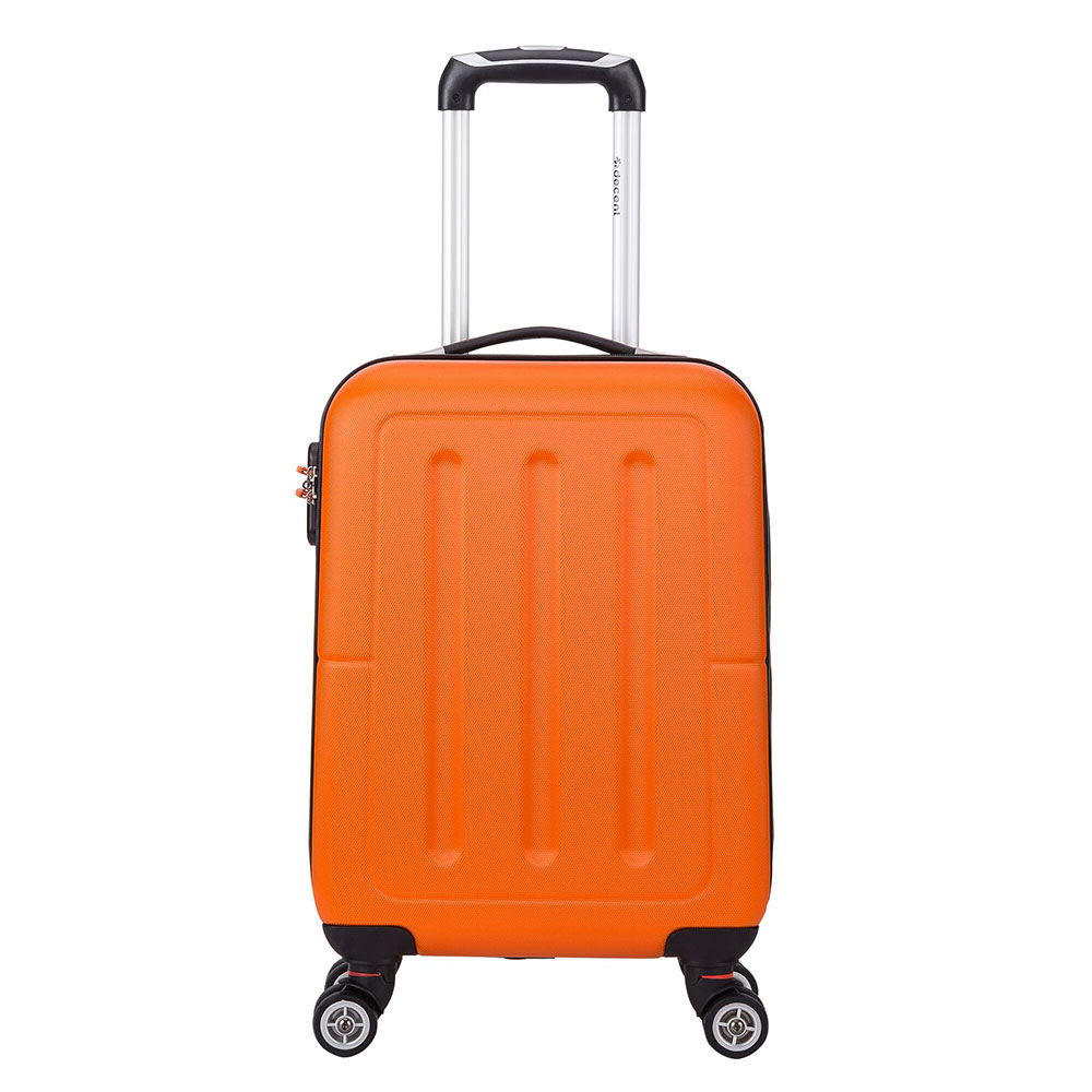 Decent Neon Fix Handbagage Koffer 55 Oranje