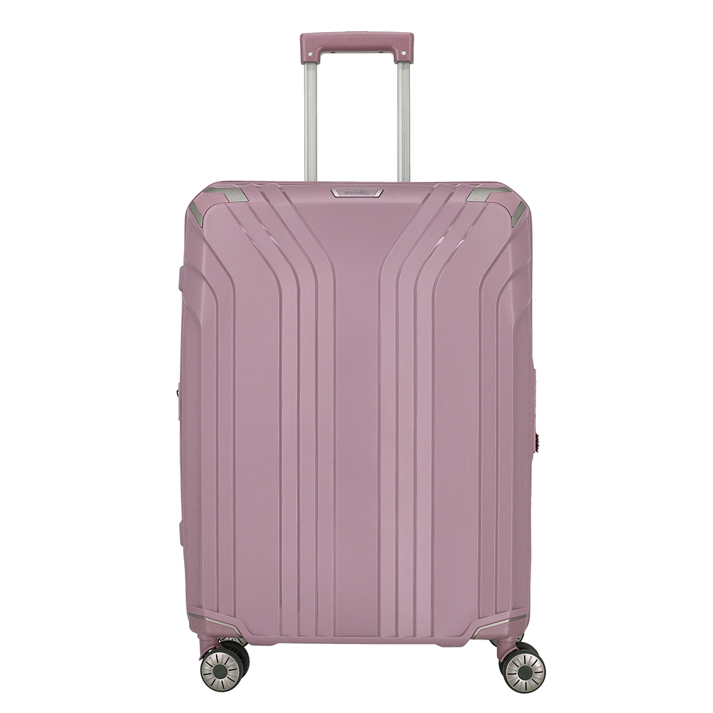 Elvaa M 4-wiel reiskoffer rosé