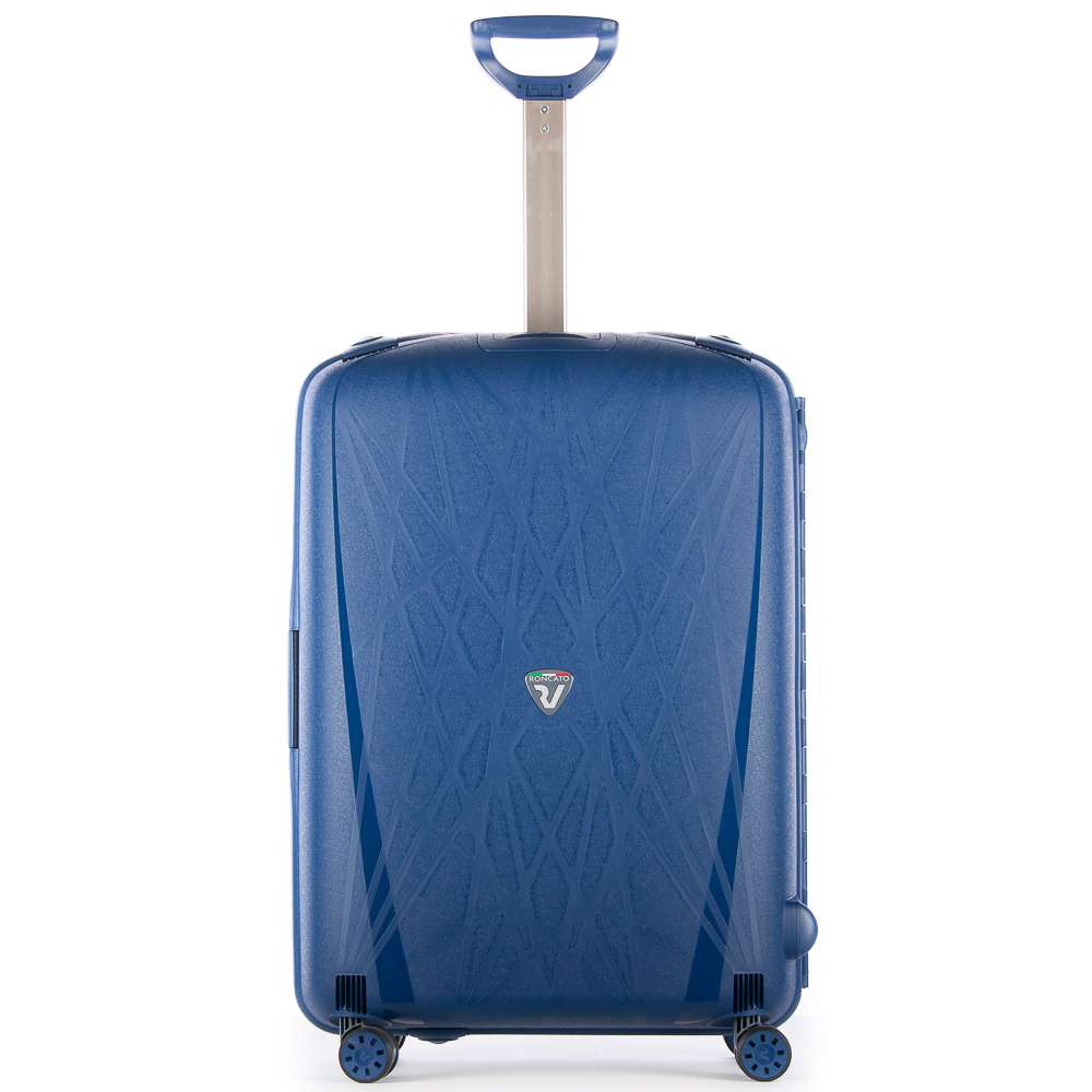 Roncato Light 4 Wiel Trolley 75 Navy - Harde koffers
