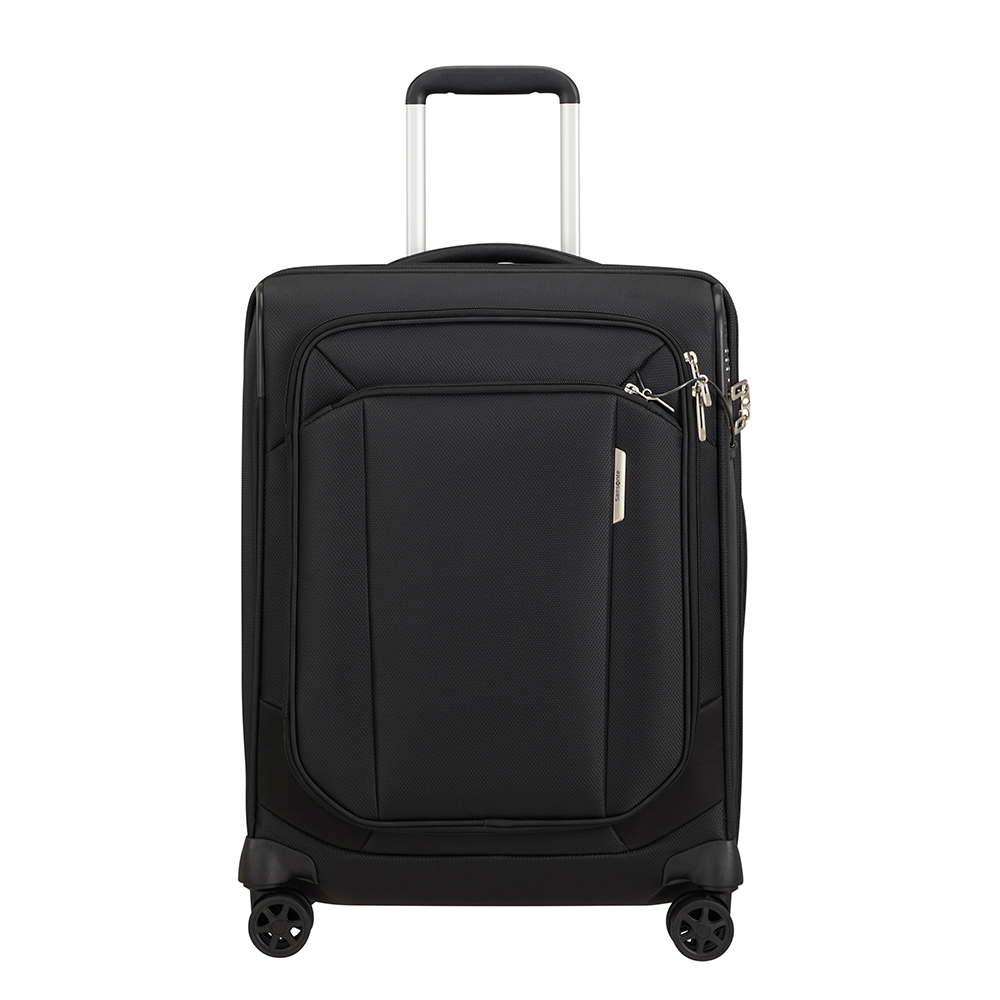 Samsonite Reiskoffer Met Laptopvak - Respark Spinner 55/20 Df Exp (Handbagage) Ozone Black