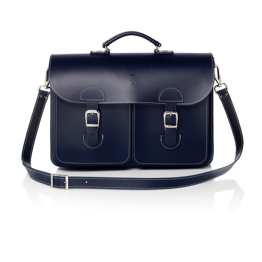 OldSchool Bags Schooltas Extra Large Marine Blauw - Schoudertassen