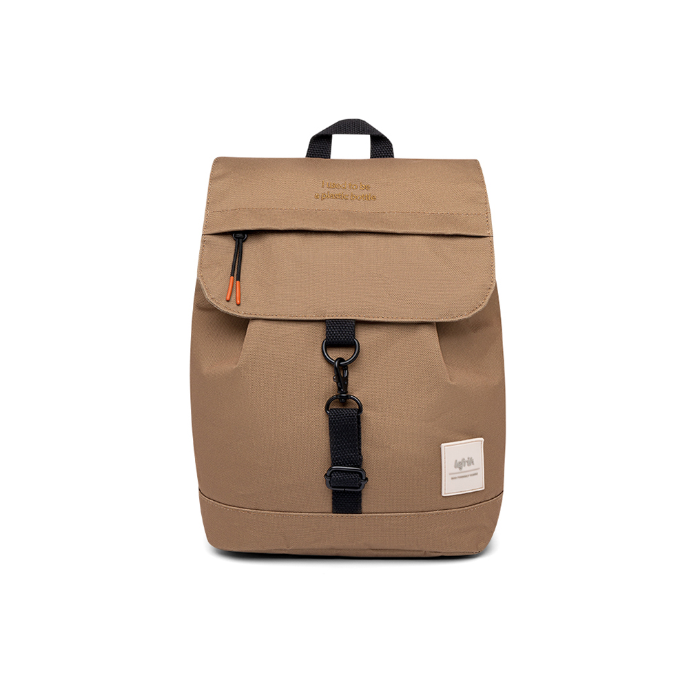 Lefrik Scout Mini Rugzak - Eco Friendly - Recycled Materiaal - Camel
